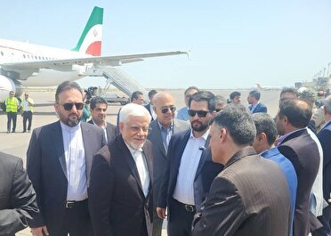 معاون اول رئیس جمهور وارد بندرعباس شد