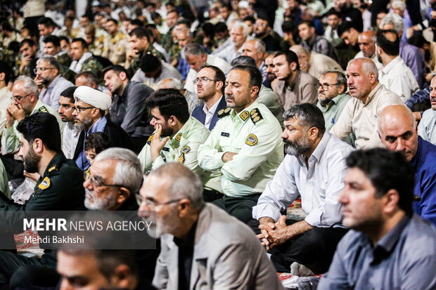 سالگرد شهادت آیت الله رئیسی و شهدای خدمت در مسجد جمکران