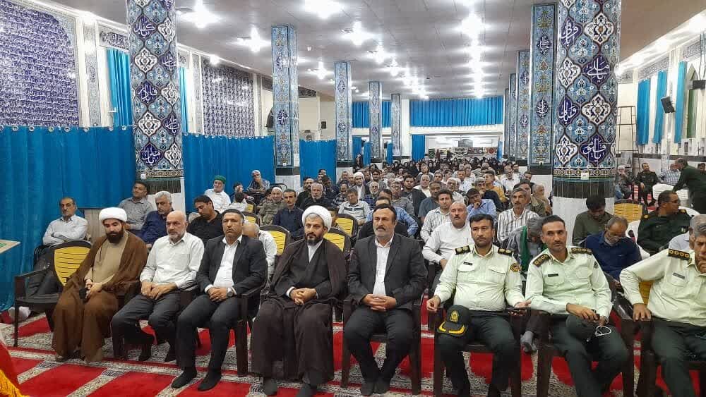 مراسم گرامیداشت شهدای خدمت در دیلم برگزار شد