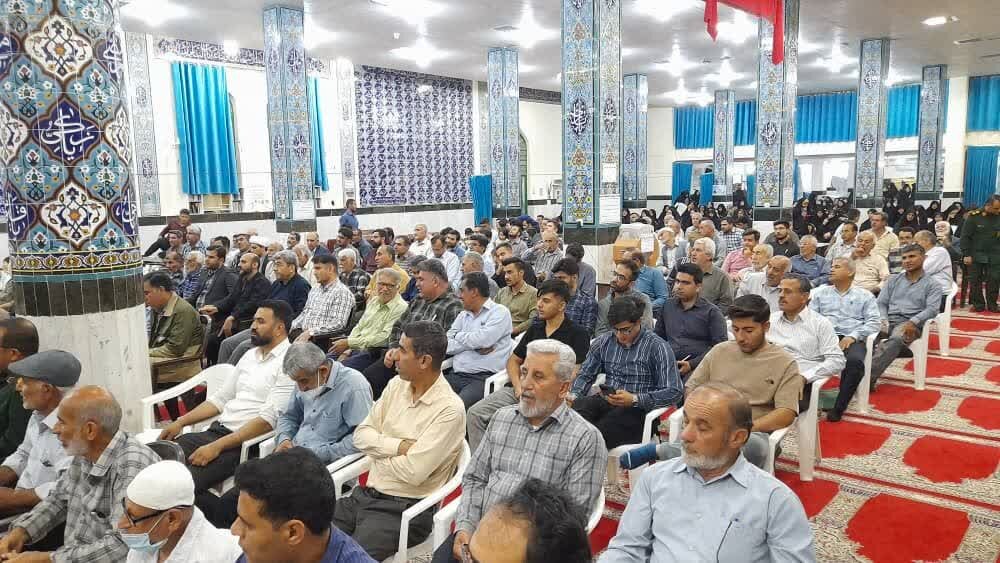 مراسم گرامیداشت شهدای خدمت در دیلم برگزار شد