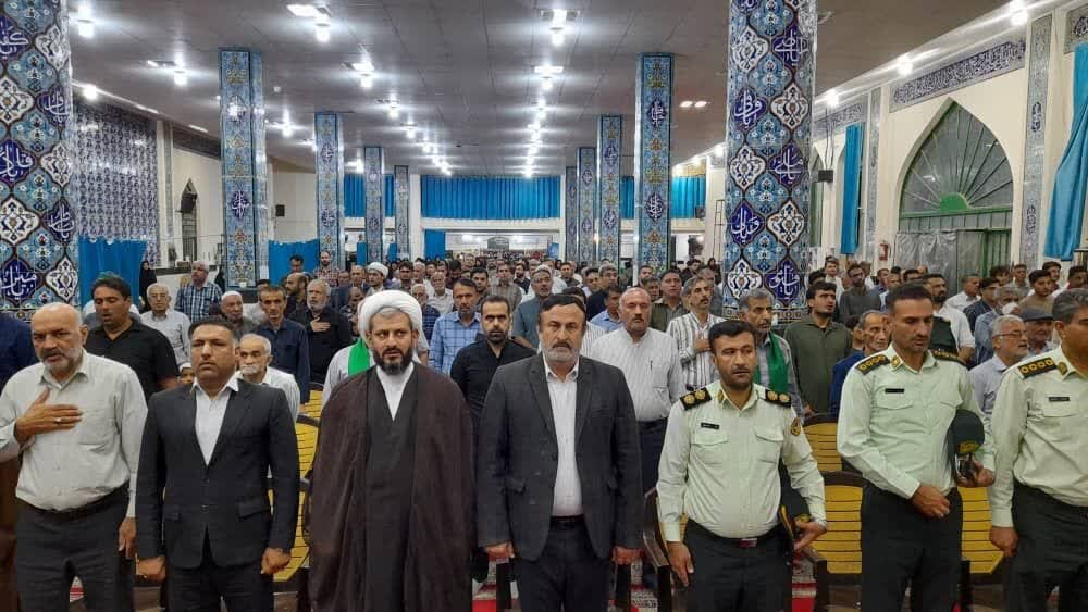 مراسم گرامیداشت شهدای خدمت در دیلم برگزار شد