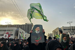 مشہد کے عوام کا شہید رئیسی کی برسی کے موقع پر عظیم اجتماع
