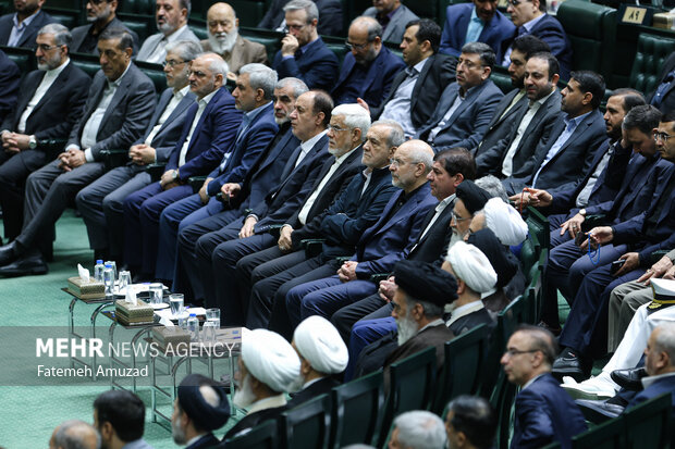 مراسم بزرگداشت شهدای خدمت در مجلس شورای اسلامی