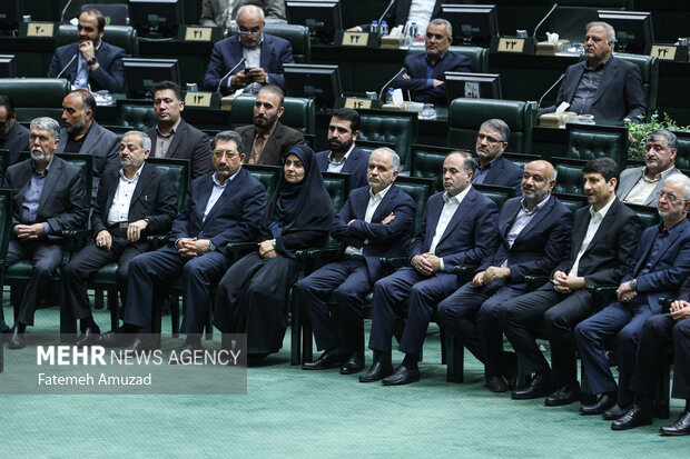 مراسم بزرگداشت شهدای خدمت در مجلس شورای اسلامی