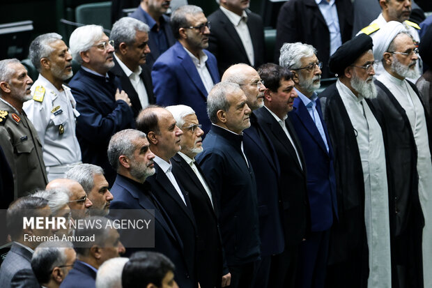 مراسم بزرگداشت شهدای خدمت در مجلس شورای اسلامی