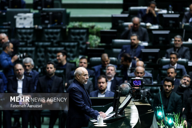 مراسم بزرگداشت شهدای خدمت در مجلس شورای اسلامی