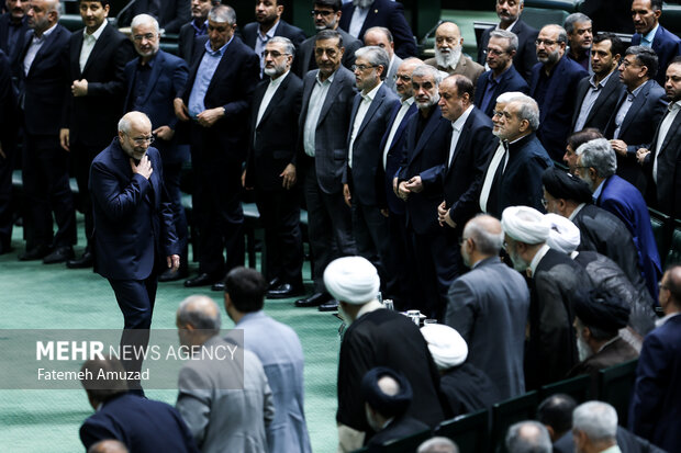 مراسم بزرگداشت شهدای خدمت در مجلس شورای اسلامی