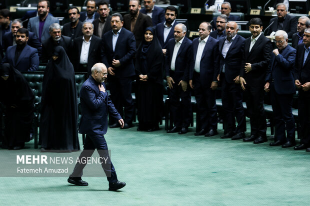 مراسم بزرگداشت شهدای خدمت در مجلس شورای اسلامی