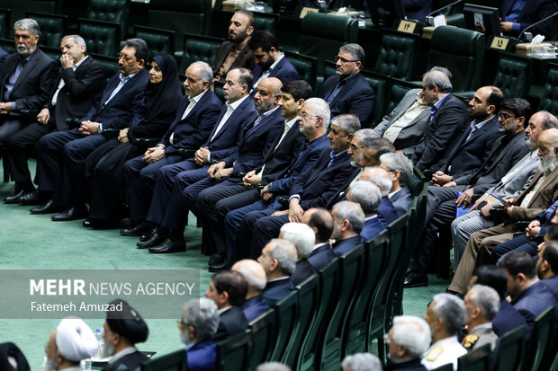 مراسم بزرگداشت شهدای خدمت در مجلس شورای اسلامی