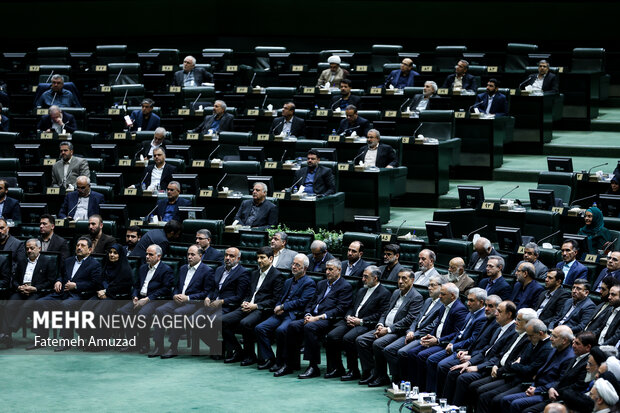 مراسم بزرگداشت شهدای خدمت در مجلس شورای اسلامی
