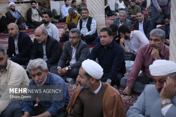 نخستین سالگرد شهدای خدمت در سنندج