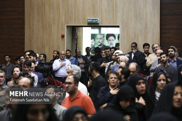 اولین سالگرد شهدای خدمت در دانشگاه فردوسی مشهد