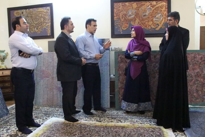 دیدار معان هنری وزیر فرهنگ با «احسان حیدرزاده یگانه»