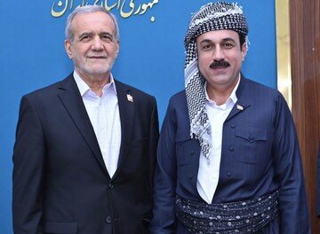 دیداری پزشکیان لەگەڵ چوار پارێزگاری هەرێمی کوردستان
