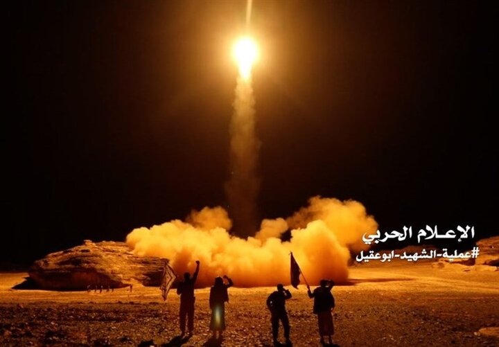 هجوم صاروخي جديد من اليمن نحو فلسطين المحتلة