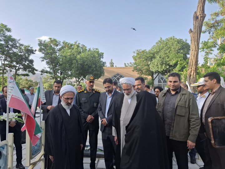 تجدید بیعت دادستان کل کشور با شهدای گلپایگان