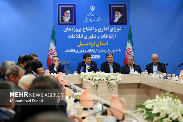 سفر وزیر ارتباطات و فناوری اطلاعات به اردبیل