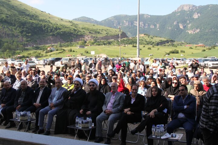 تصاویری از جشنواره گل گاو زبان در حیران آستارا