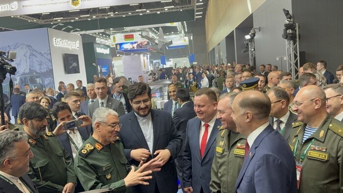Iran is exhibiting the results of its defense at the Belarus exhibition