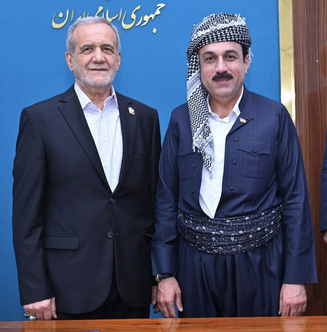 دیداری پزشکیان لەگەڵ چوار پارێزگاری هەرێمی کوردستان