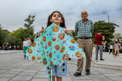 Kite running festival in Iran's Tabriz