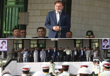 صبحگاه مشترک نیروهای مسلح در بوشهر برگزار شد