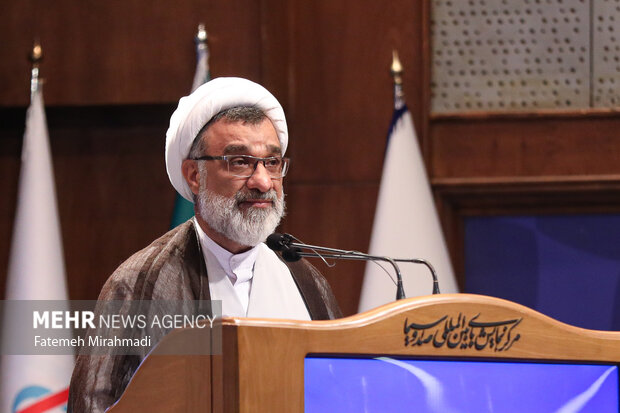 حجت الاسلام عبدالحسین خسروپناه دبیر شورای عالی انقلاب فرهنگی در اولین کنگره الگوی حکمرانی شهید سید ابراهیم رییسی