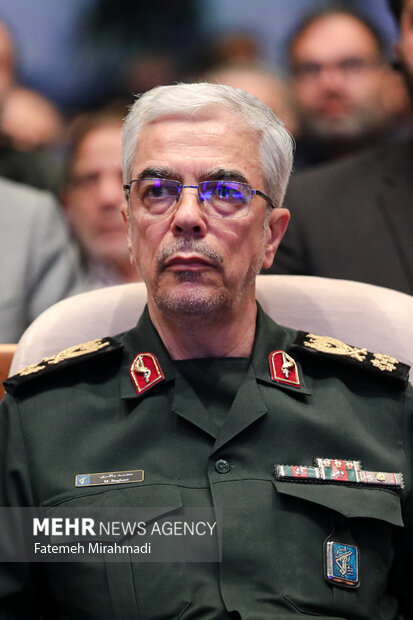 سردار سرلشکر محمد باقری رئیس ستاد کل نیروهای مسلح در اولین کنگره الگوی حکمرانی شهید سید ابراهیم رییسی