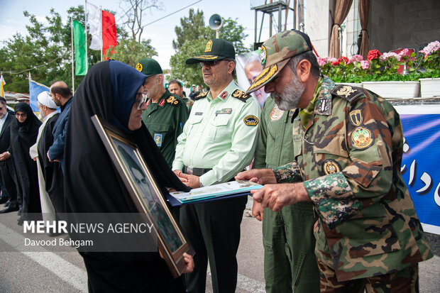 صبحگاه مشترک نیرو‌های مسلح خراسان رضوی
