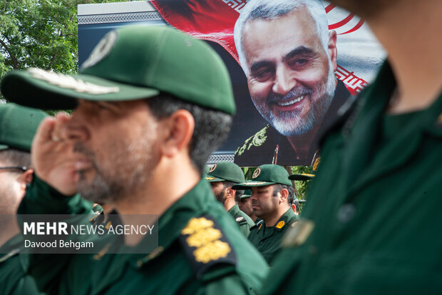 صبحگاه مشترک نیرو‌های مسلح خراسان رضوی