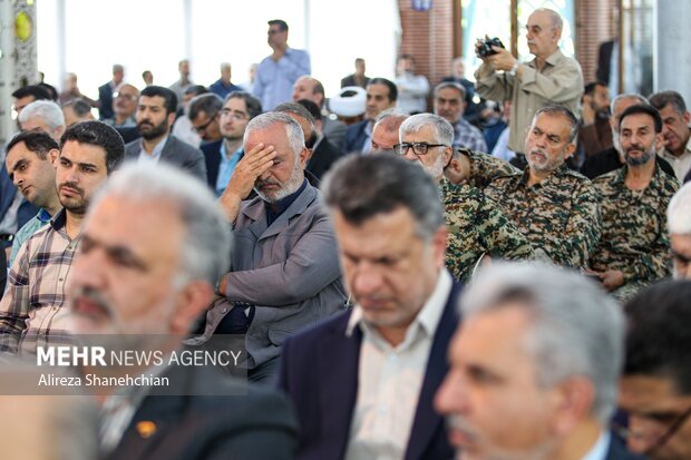 آئین نکوداشت ۲۶۲ شهید عملیات بیت المقدس در گلزار شهدای رشت