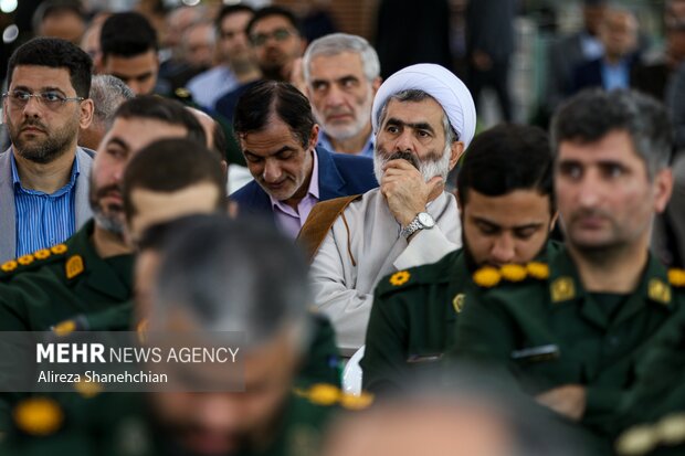 آئین نکوداشت ۲۶۲ شهید عملیات بیت المقدس در گلزار شهدای رشت