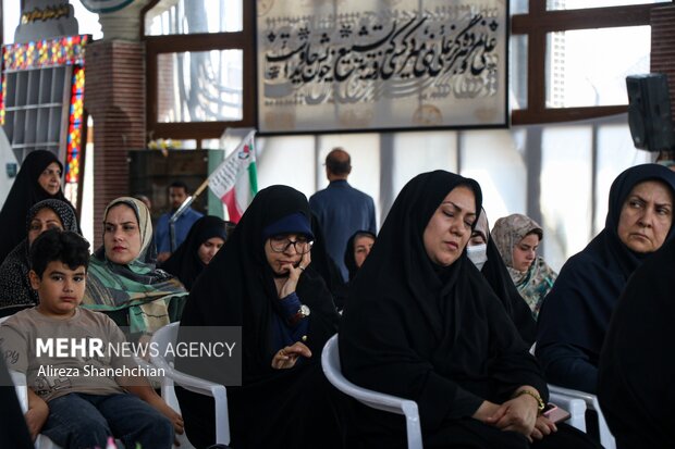 آئین نکوداشت ۲۶۲ شهید عملیات بیت المقدس در گلزار شهدای رشت