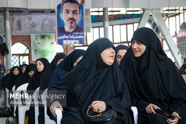 آئین نکوداشت ۲۶۲ شهید عملیات بیت المقدس در گلزار شهدای رشت
