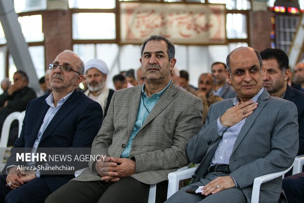 آئین نکوداشت ۲۶۲ شهید عملیات بیت المقدس در گلزار شهدای رشت