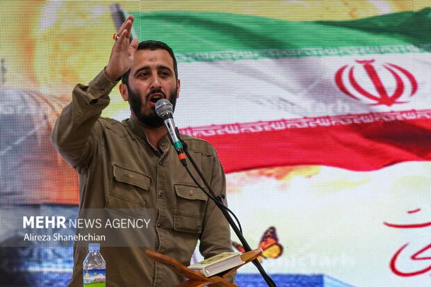 آئین نکوداشت ۲۶۲ شهید عملیات بیت المقدس در گلزار شهدای رشت