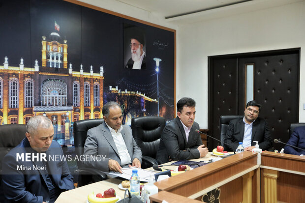 آیین انعقاد تفاهم نامه مالی خط دوم قطار شهری تبریز