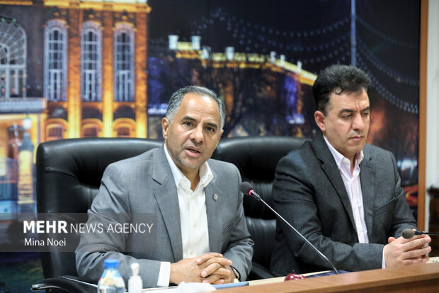 آیین انعقاد تفاهم نامه مالی خط دوم قطار شهری تبریز