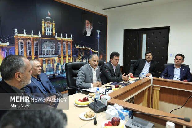 آیین انعقاد تفاهم نامه مالی خط دوم قطار شهری تبریز