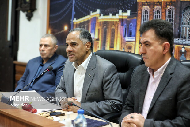 آیین انعقاد تفاهم نامه مالی خط دوم قطار شهری تبریز