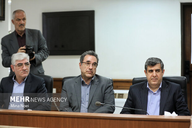 آیین انعقاد تفاهم نامه مالی خط دوم قطار شهری تبریز