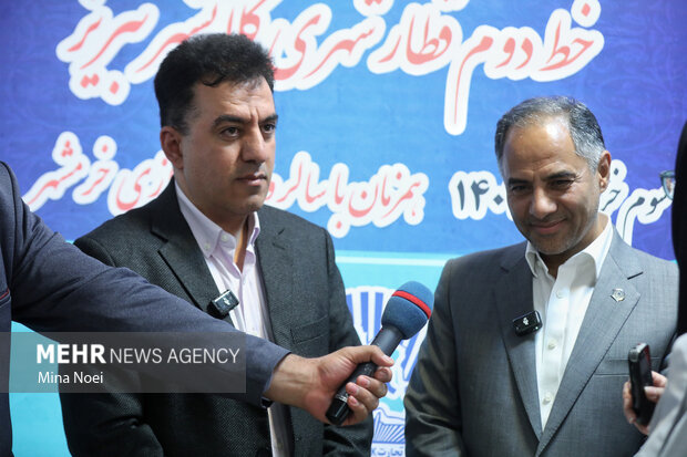 آیین انعقاد تفاهم نامه مالی خط دوم قطار شهری تبریز