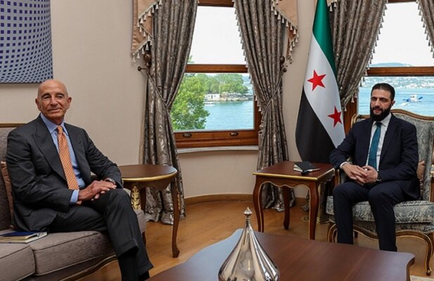 Colani, ABD'nin Suriye Özel Temsilcisi Barrack ile görüştü