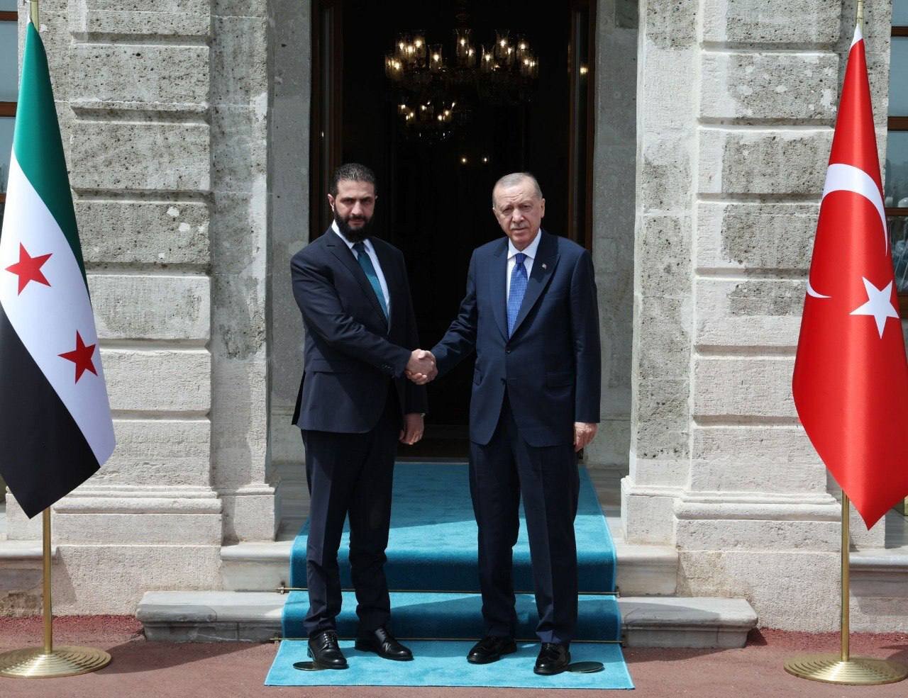 جولاني،سوريه،ديدار،تركيه،وزير،رئيس،طيب،اردوغان