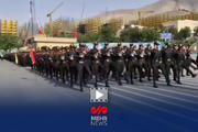 مراسم صبحگاه در دانشگاه افسری امام حسن (ع) پلیس برگزار شد