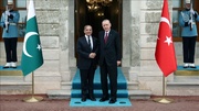 Erdoğan, Pakistan Başbakanı Şerif'i resmi törenle karşıladı