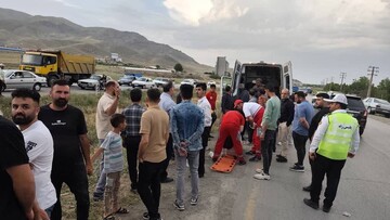 ۸  سرنشین حادثه دیده مینی بوس مسیر ارومیه- سلماس ترخیص شدند