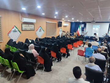مراسم بزرگداشت شهید ناصر جوهرزاده در حوزه هنری بوشهر برگزار شد