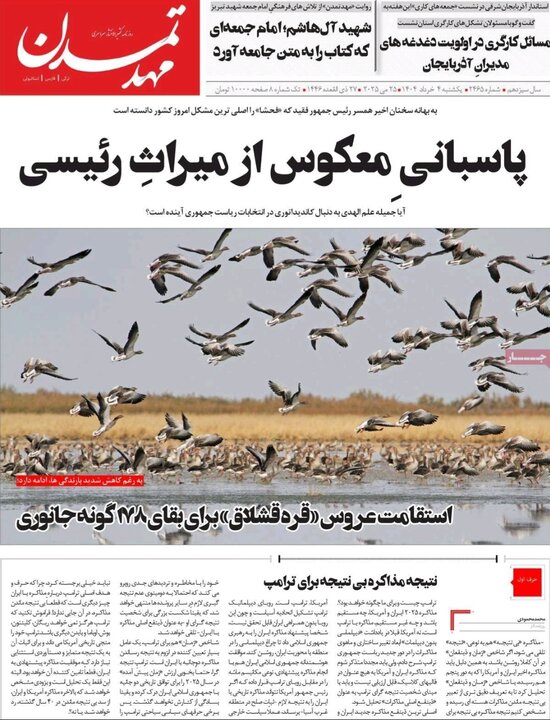 روزنامه های آذربایجان‌شرقی