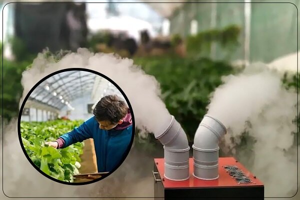 رطوبت ساز مناسب برای گلخانه های اصفهان
